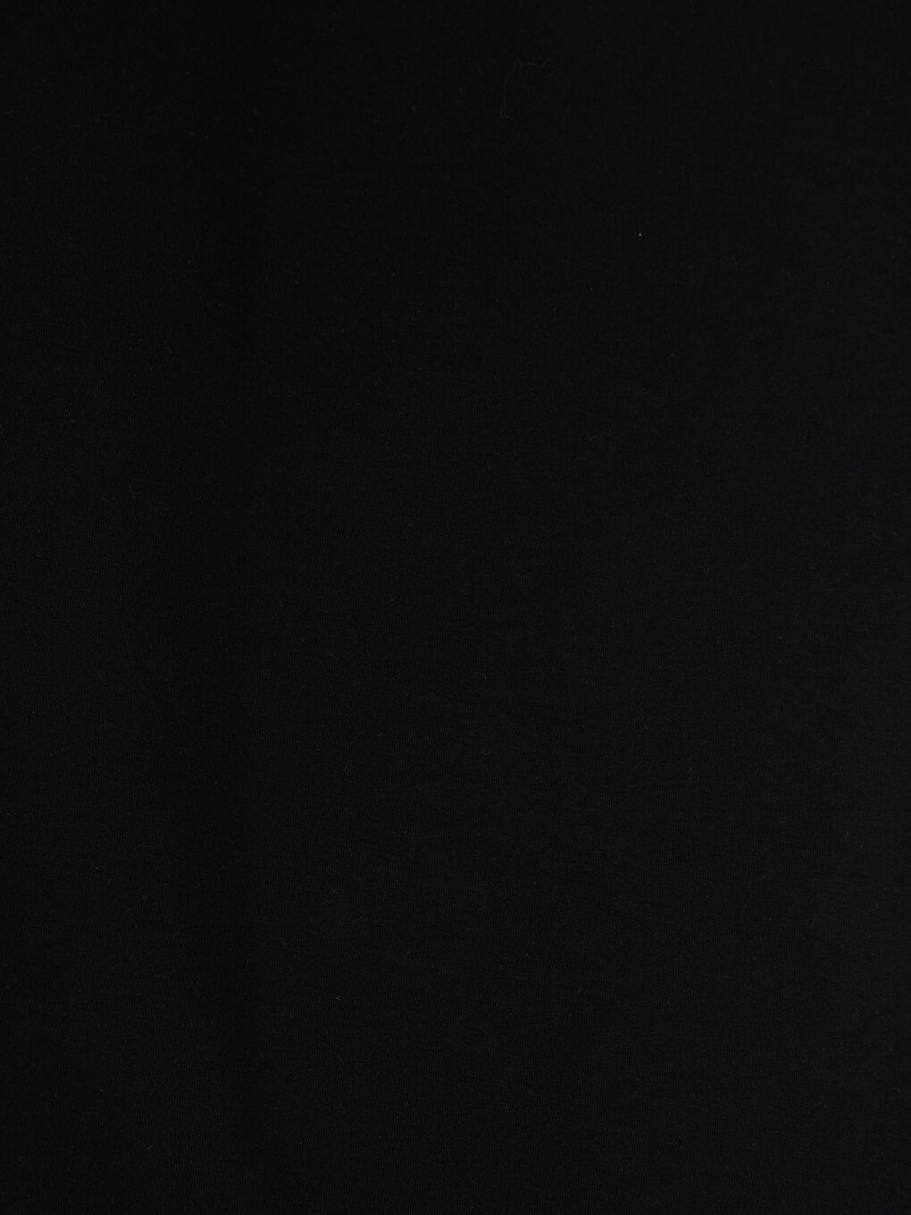 Siyah Bisiklet Yaka Kadın Tişört-2