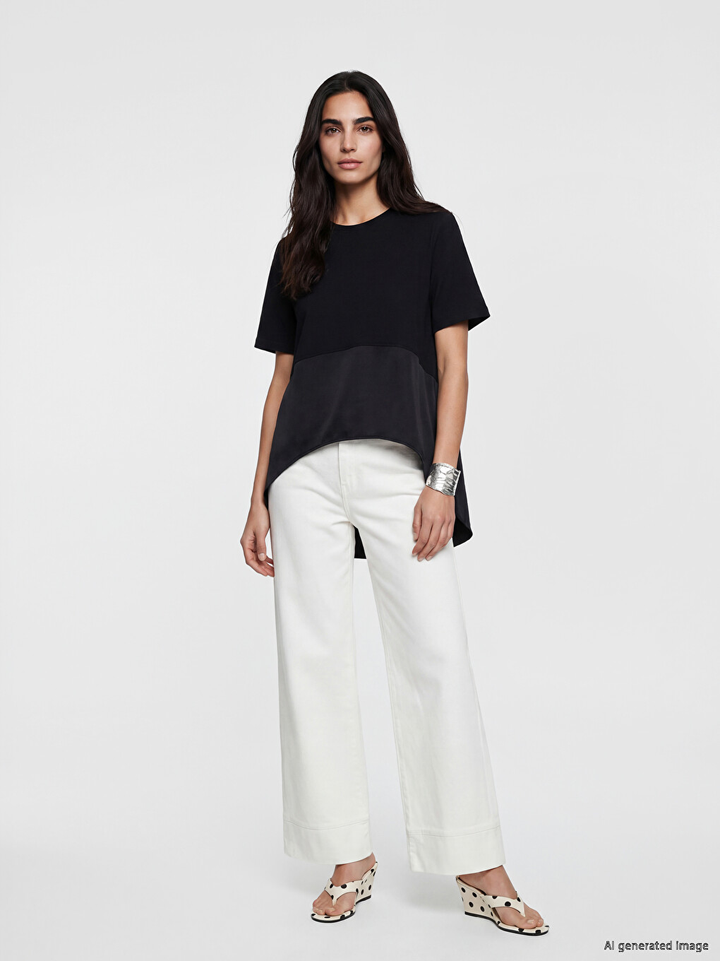 Crew Neck Women's T-Shirt-1