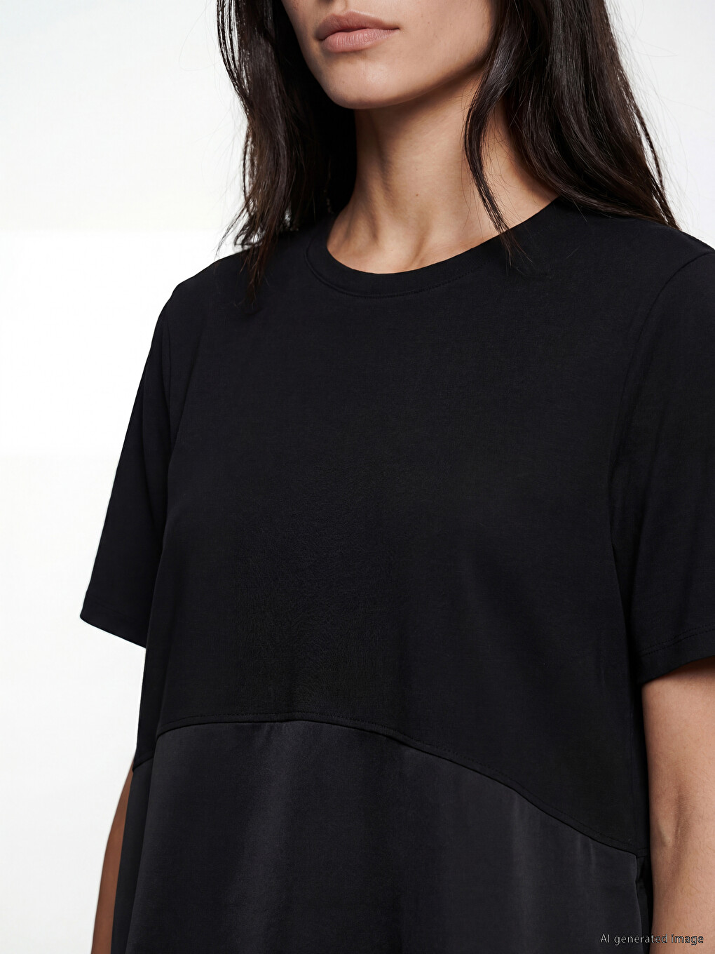 Crew Neck Women's T-Shirt-2