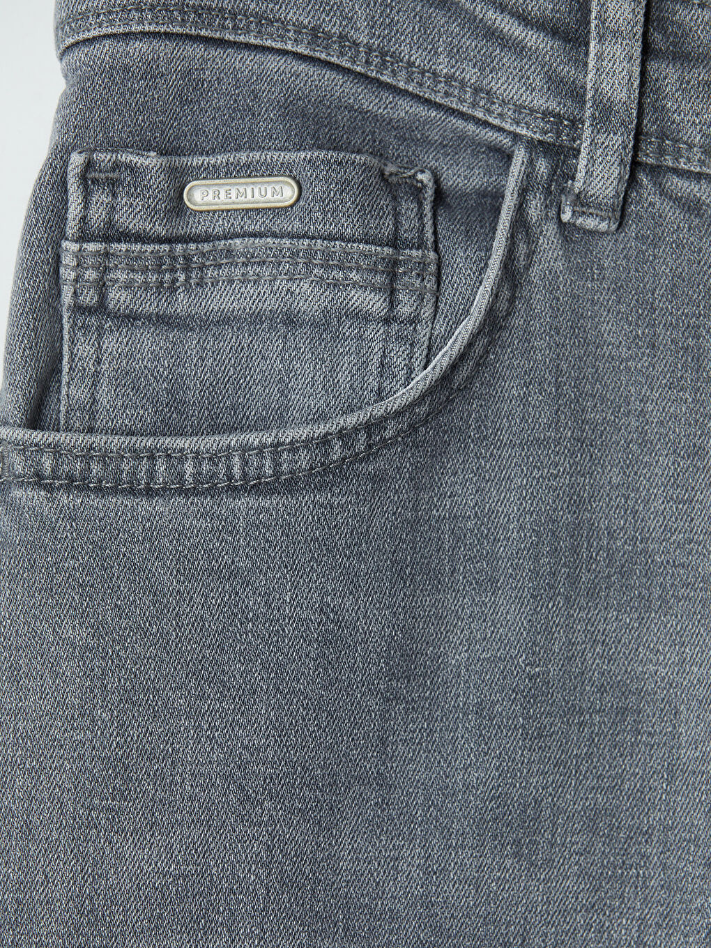 Gri 779 Regular Fit Erkek Jean Pantolon-2