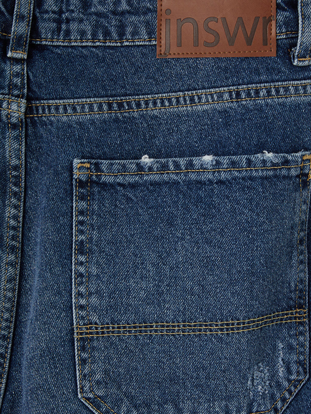 İndigo Baggy Fit Erkek Jean Pantolon-3