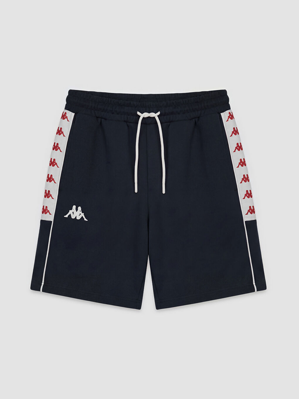 Lacivert Rahat Kalıp Baskılı Erkek Spor Şort