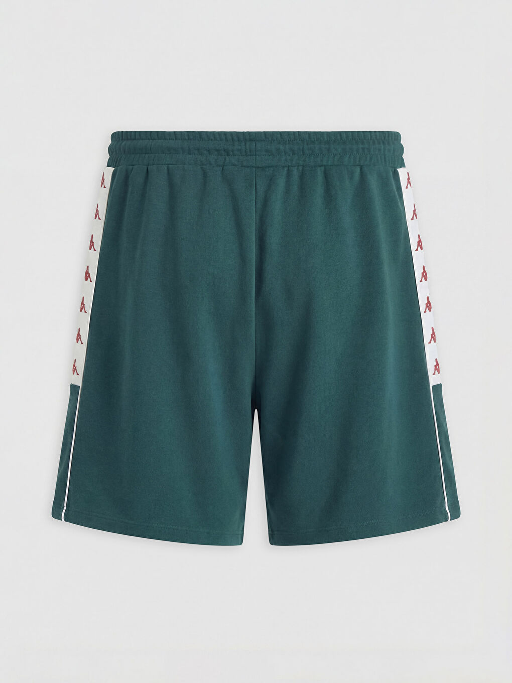 Yeşil Rahat Kalıp Baskılı Erkek Spor Şort-1