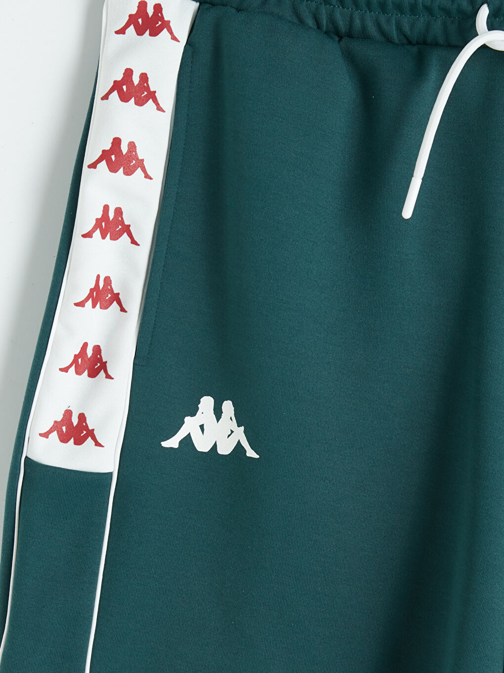 Yeşil Rahat Kalıp Baskılı Erkek Spor Şort-2