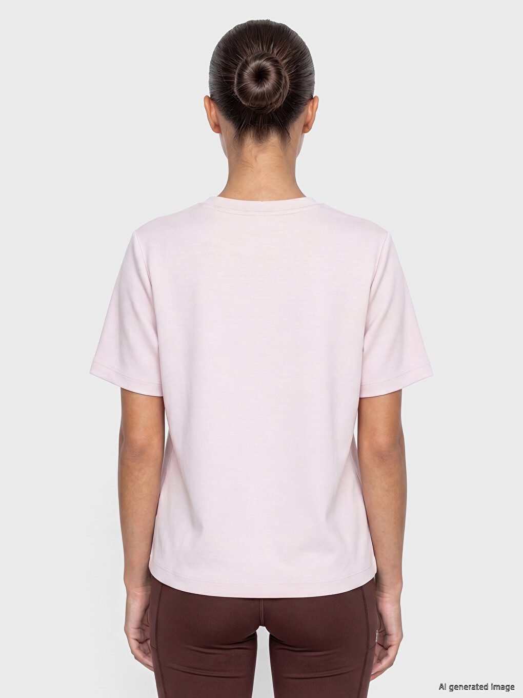 Embroidered Soft Touch Women's Sports T-Shirt-3