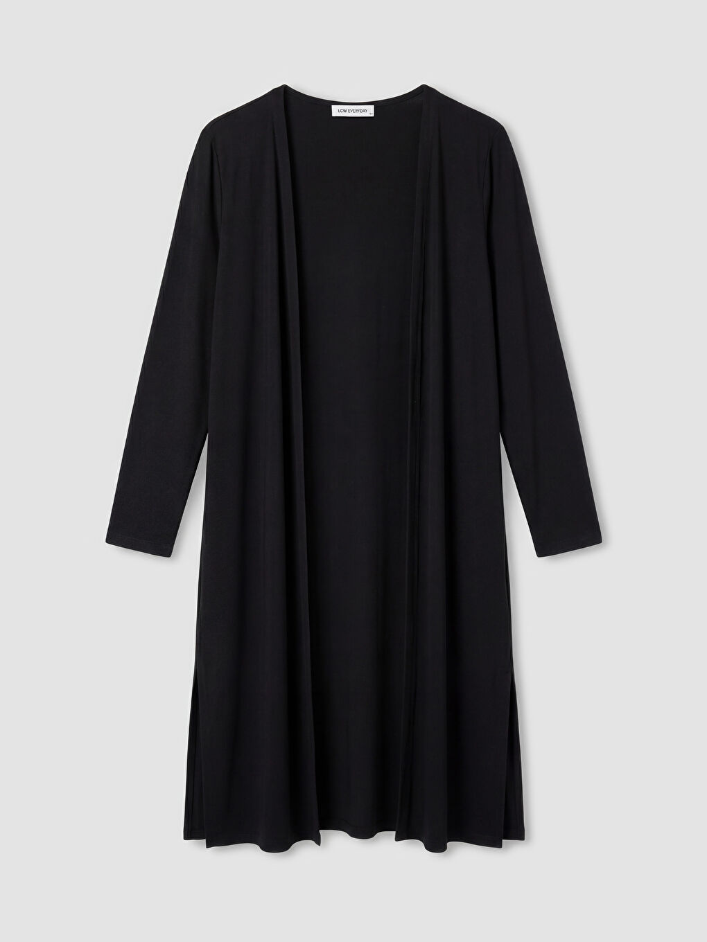 Siyah Şal Yaka Kadın Hırka