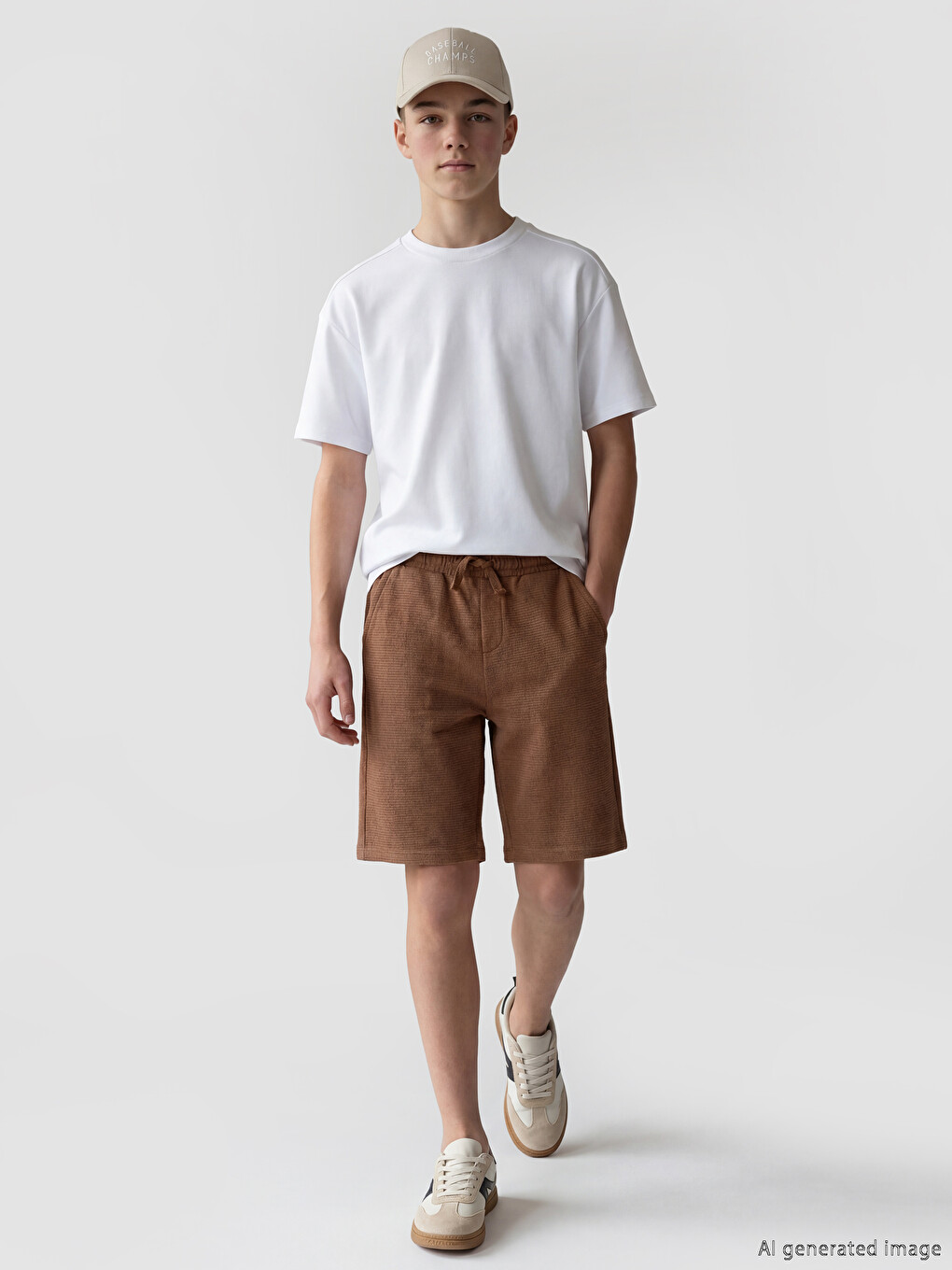Elastic Waist Boys' Shorts