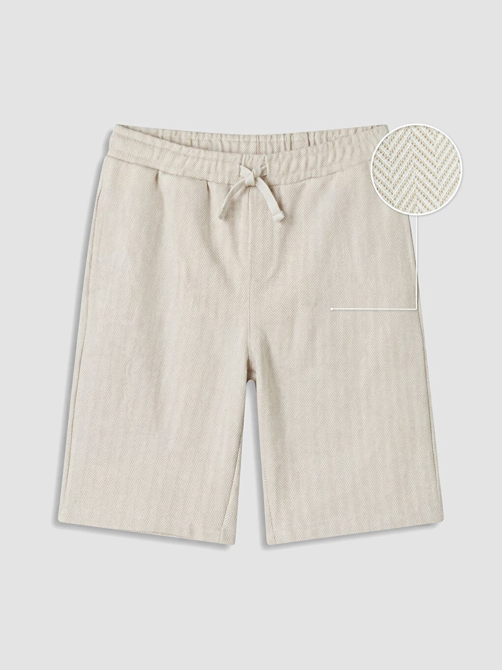 Bej Regular Fit Erkek Çocuk Şort