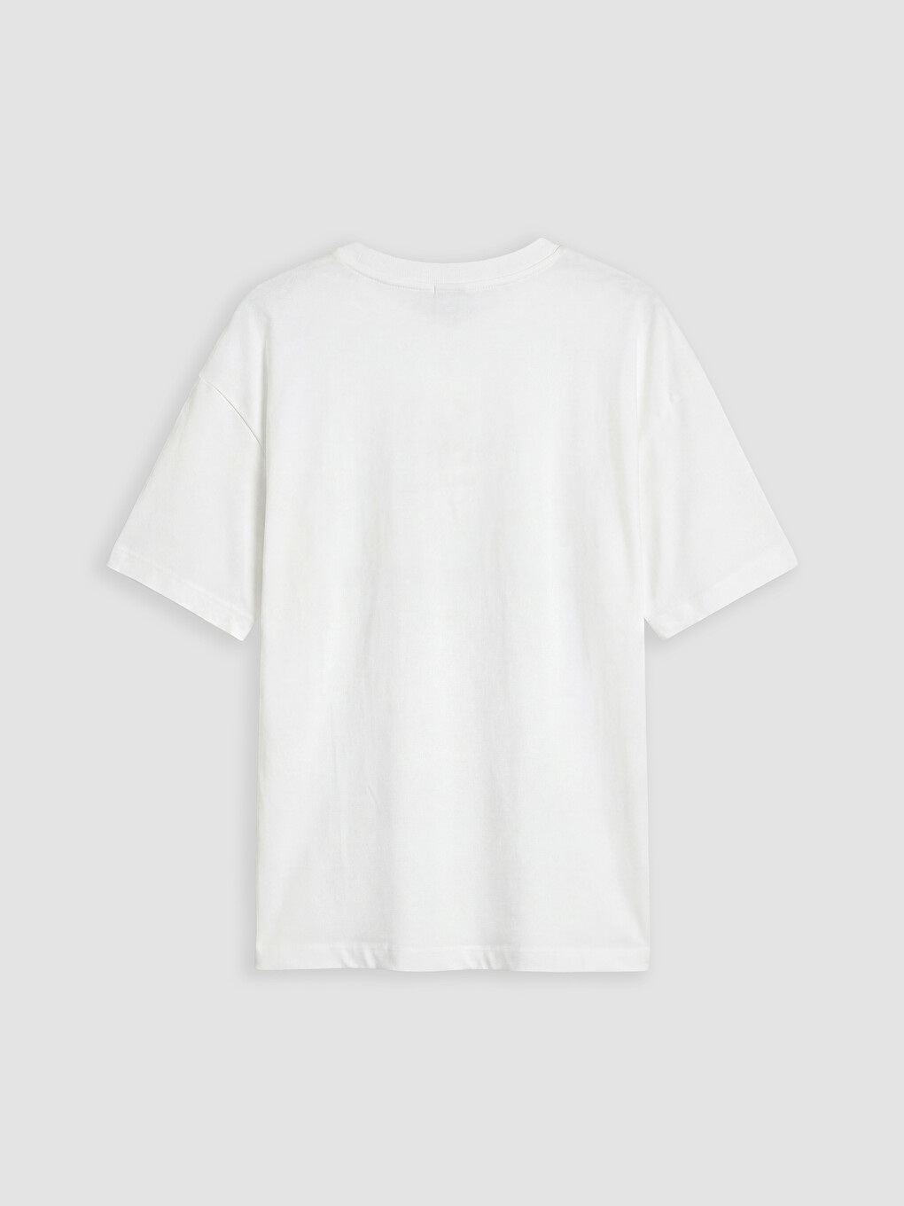 Crew Neck Printed Girls' T-Shirt-1