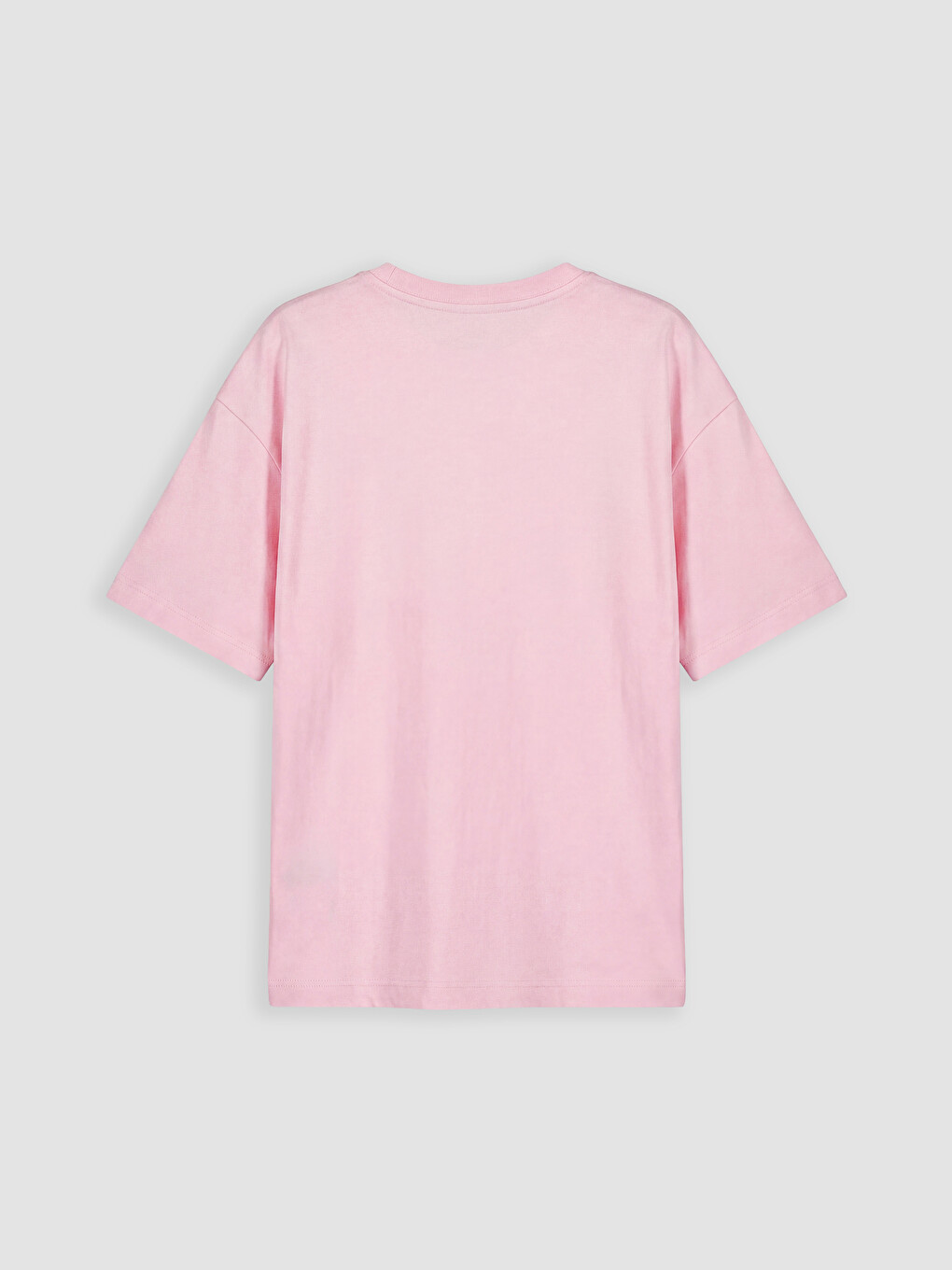 Crew Neck Printed Girls' T-Shirt-1