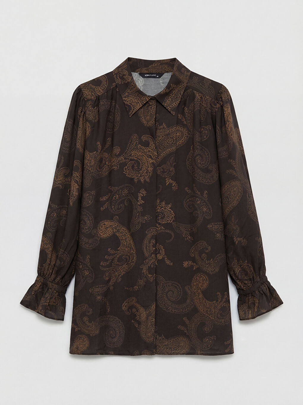 Karışık Desenli Kadın Gömlek Tunik