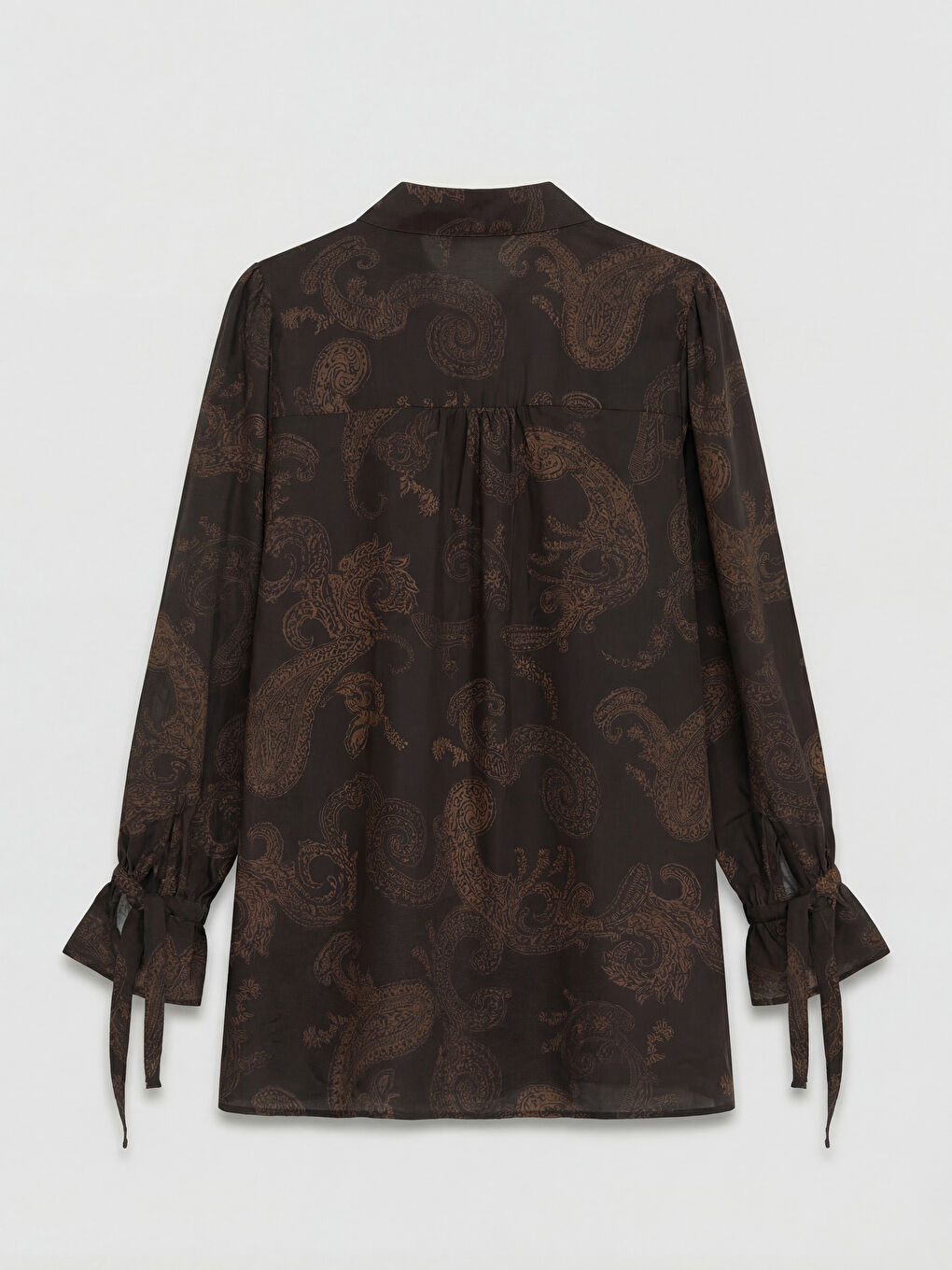 Karışık Desenli Kadın Gömlek Tunik-1