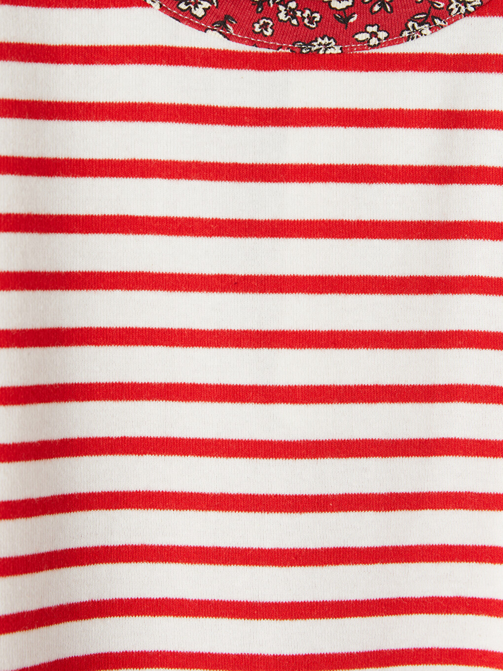 Crew Neck Striped Girls' T-Shirt-2