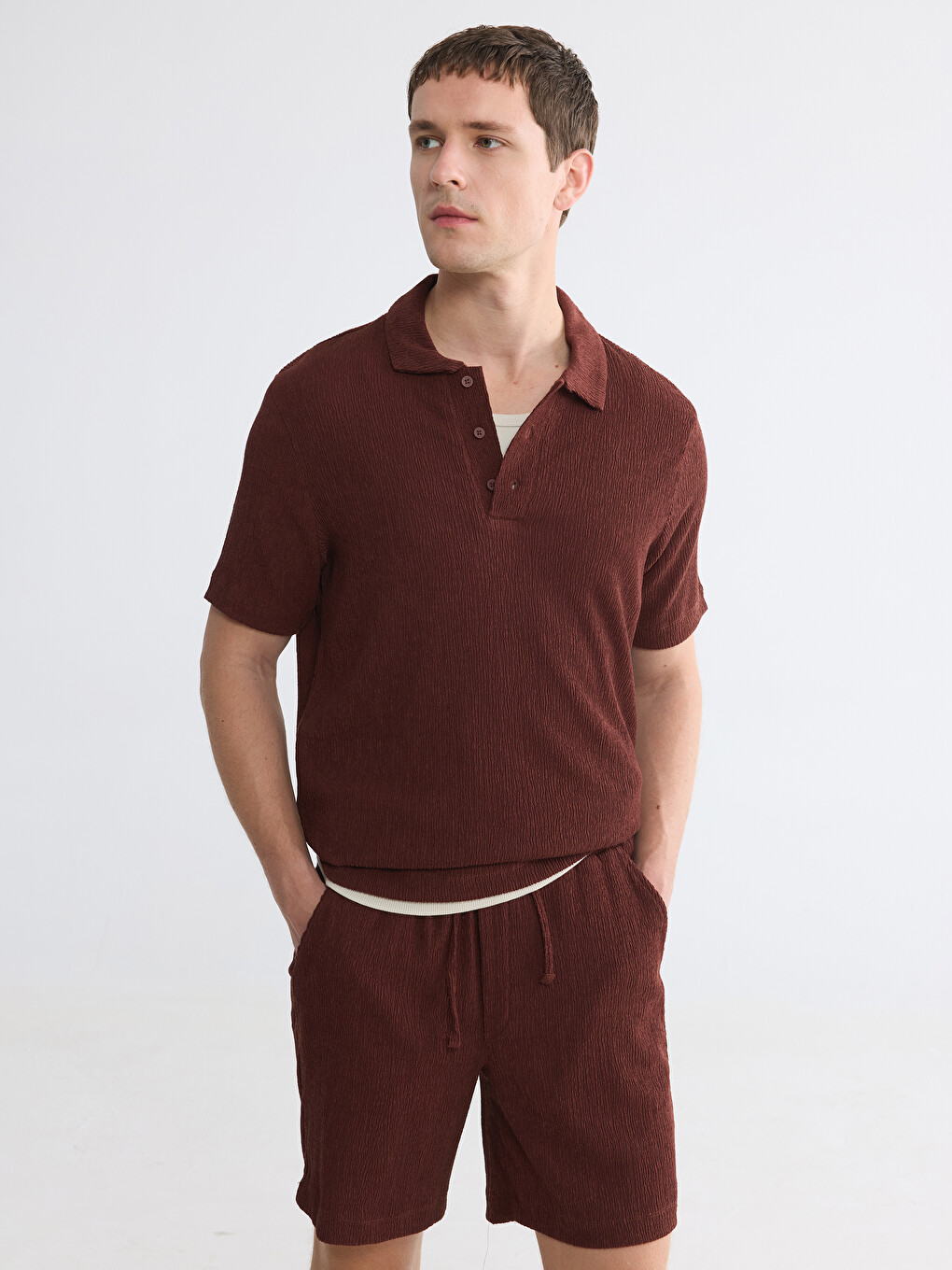 Polo Collar Men's T-Shirt