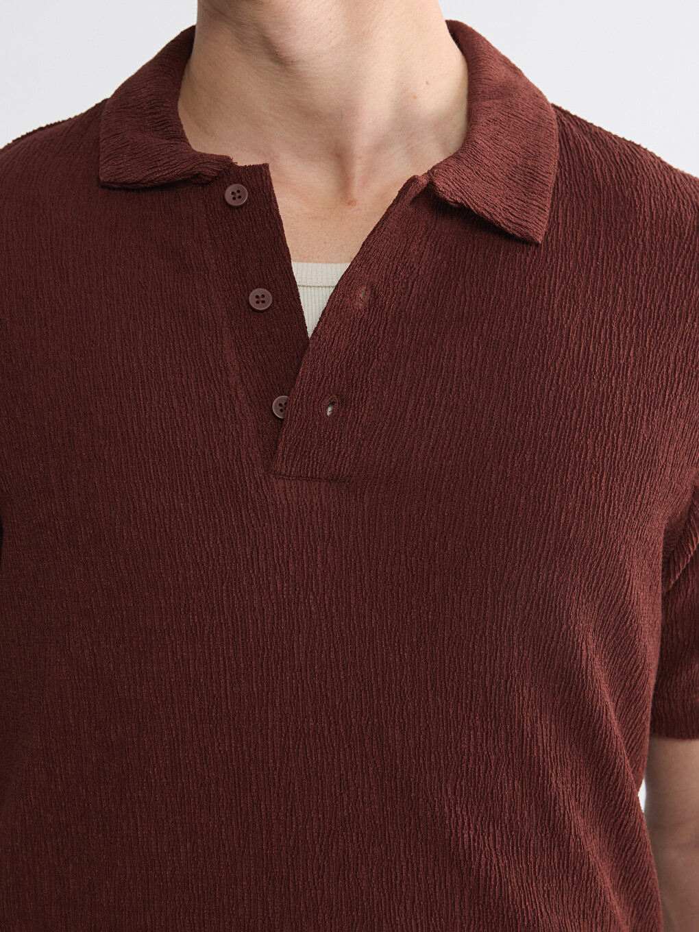 Polo Collar Men's T-Shirt-2
