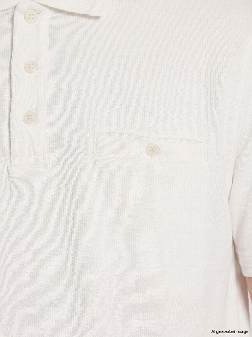 Polo Collar Jersey Men's T-shirt-2