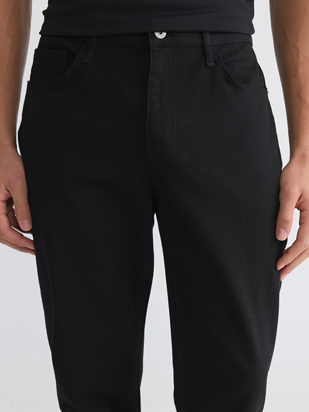 Мужские брюки чино из габардина комфортной посадки-2