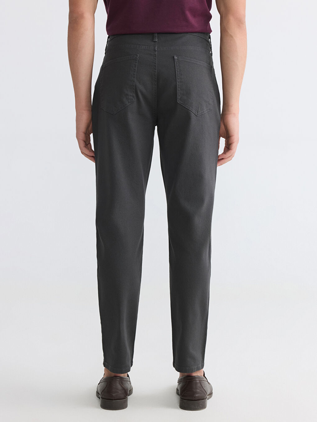 Мужские брюки чино из габардина комфортной посадки-3