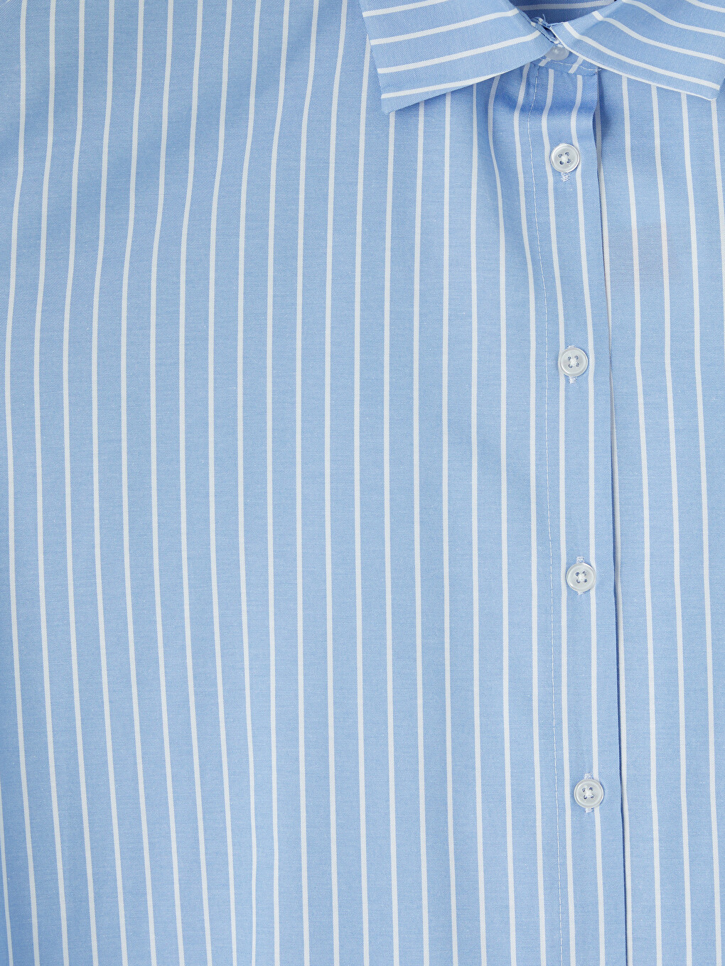 Striped Lace Detailed Women's Shirt-9