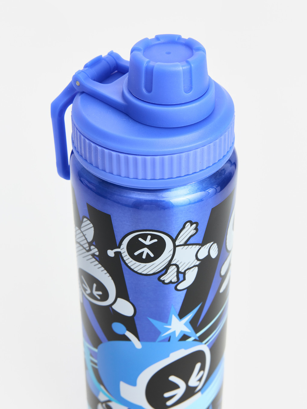 لەگەڵ نی و لەگەڵ دەستگێڕ Astrobot چاپکراو بوتڵی ئاو 500 Ml-1