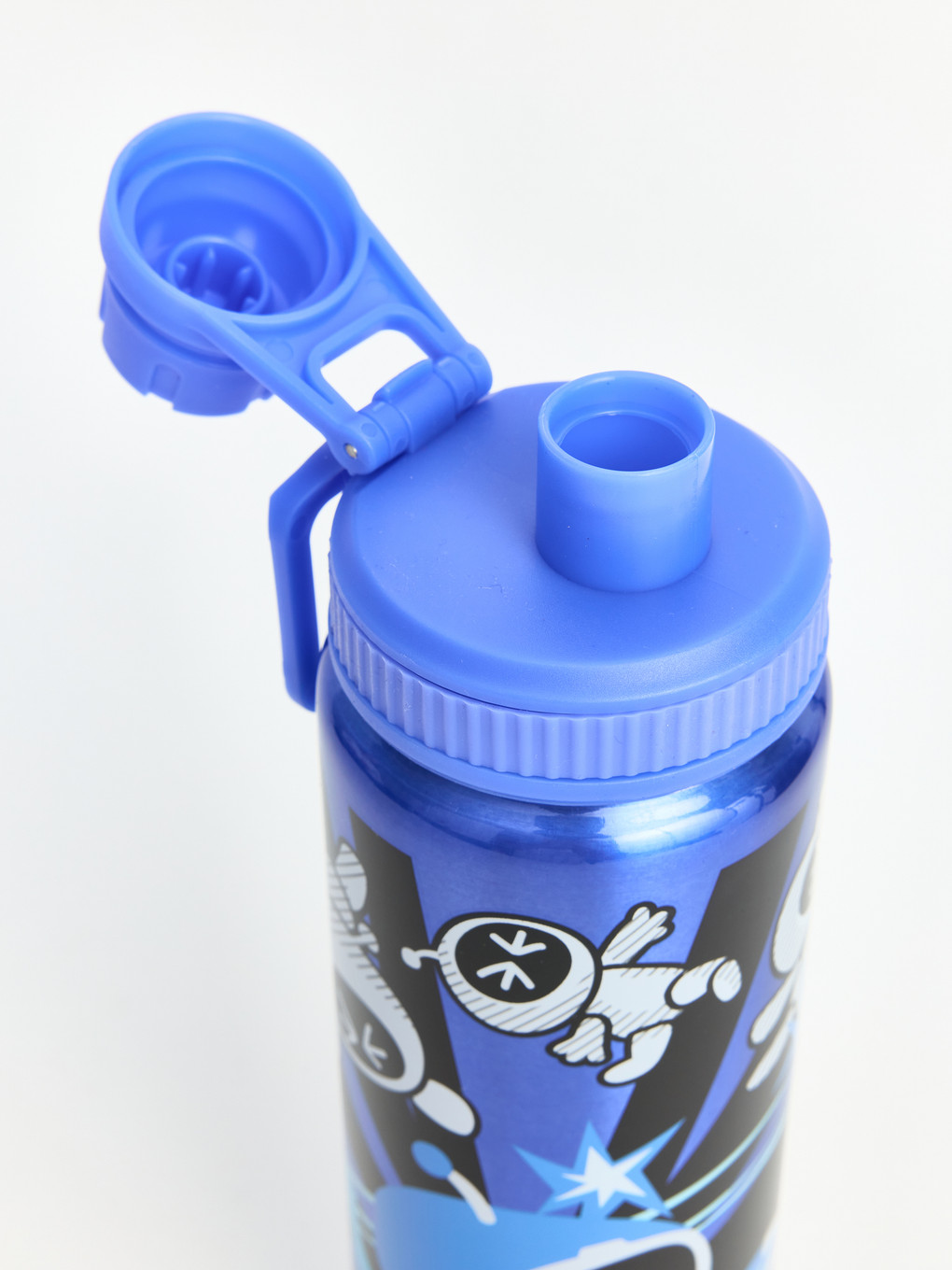 لەگەڵ نی و لەگەڵ دەستگێڕ Astrobot چاپکراو بوتڵی ئاو 500 Ml-2