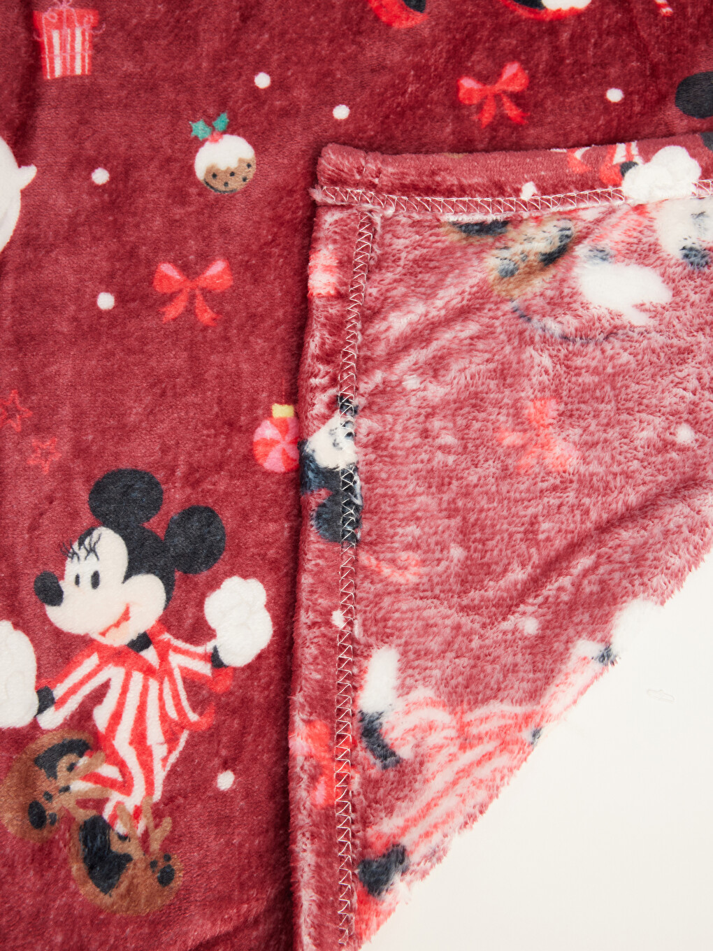 Karışık Mickey Mouse Baskılı Tv Battaniyesi 100x150 Cm-3