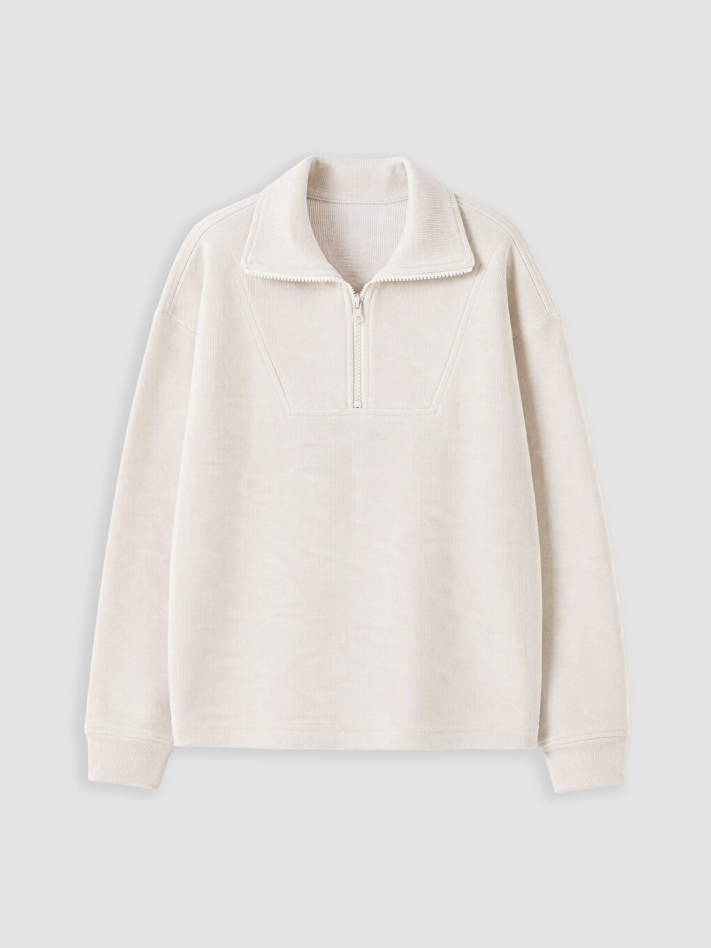 Mock Neck Girls' Tracksuit Set-1