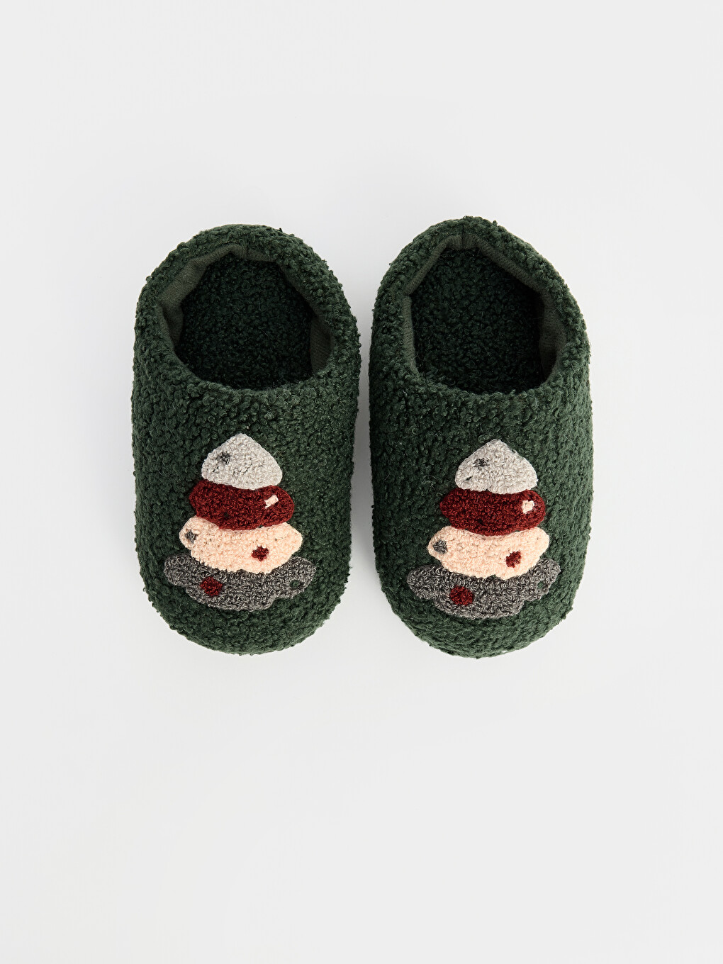 Figured Plush Boys' Home Slipper-1
