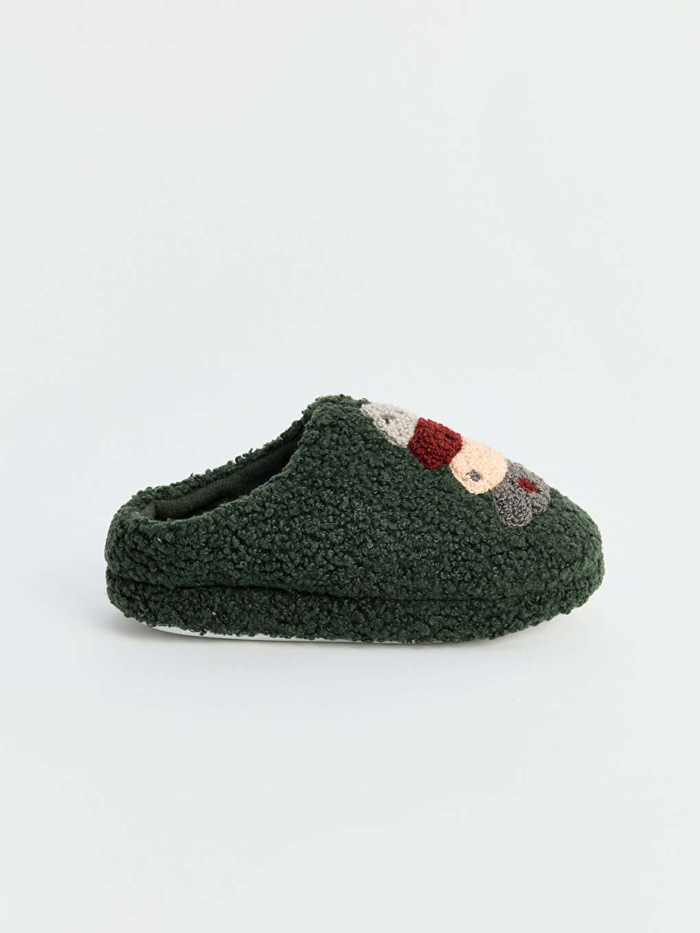 Figured Plush Boys' Home Slipper-2