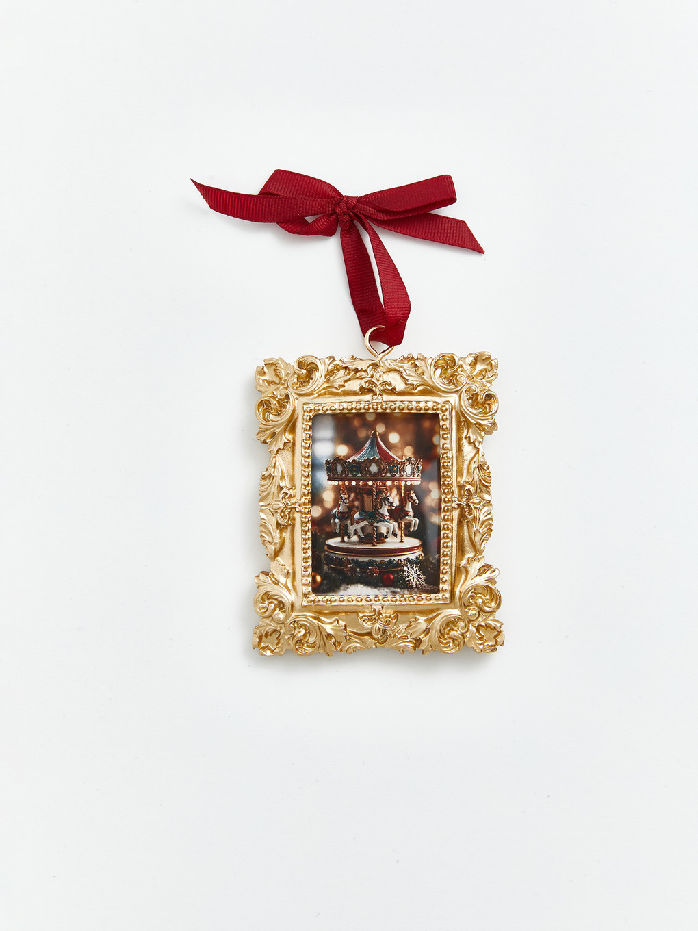 Gold Detailed Photo Frame Charm-1