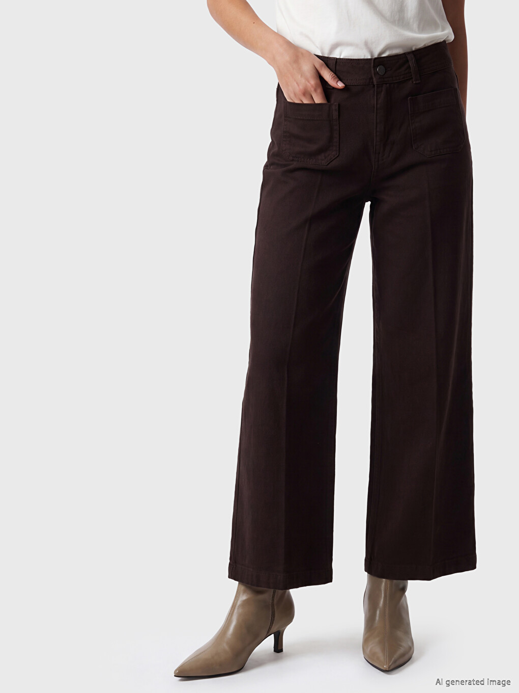 Wideleg Women's Jeans-1
