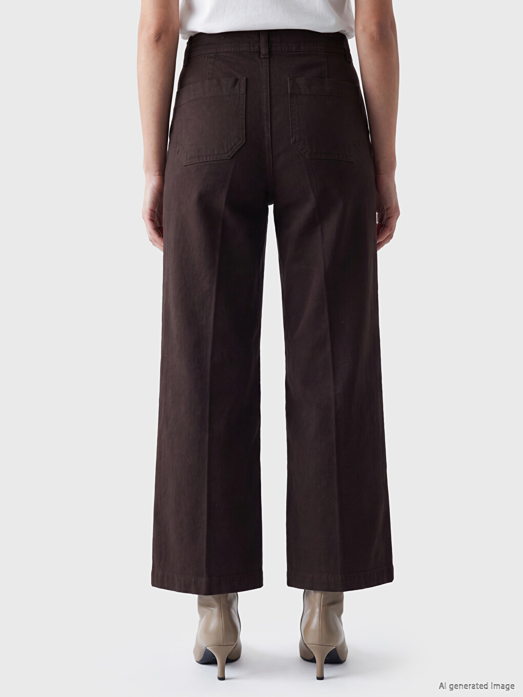 Wideleg Women's Jeans-3