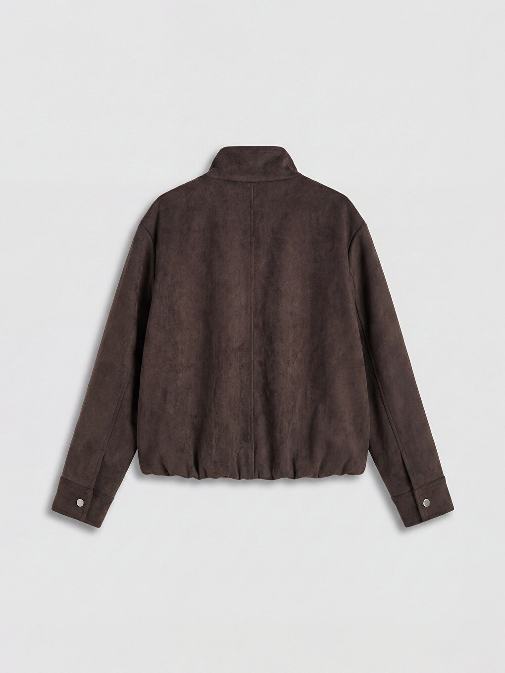 Oversize Women's Faux Suede Jacket-6