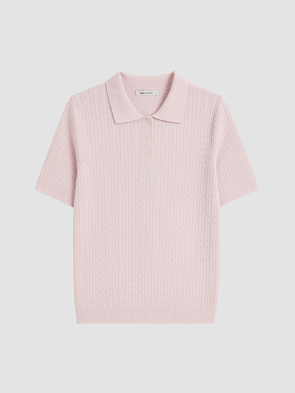 Polo Collar Women's Knitwear Sweater-4