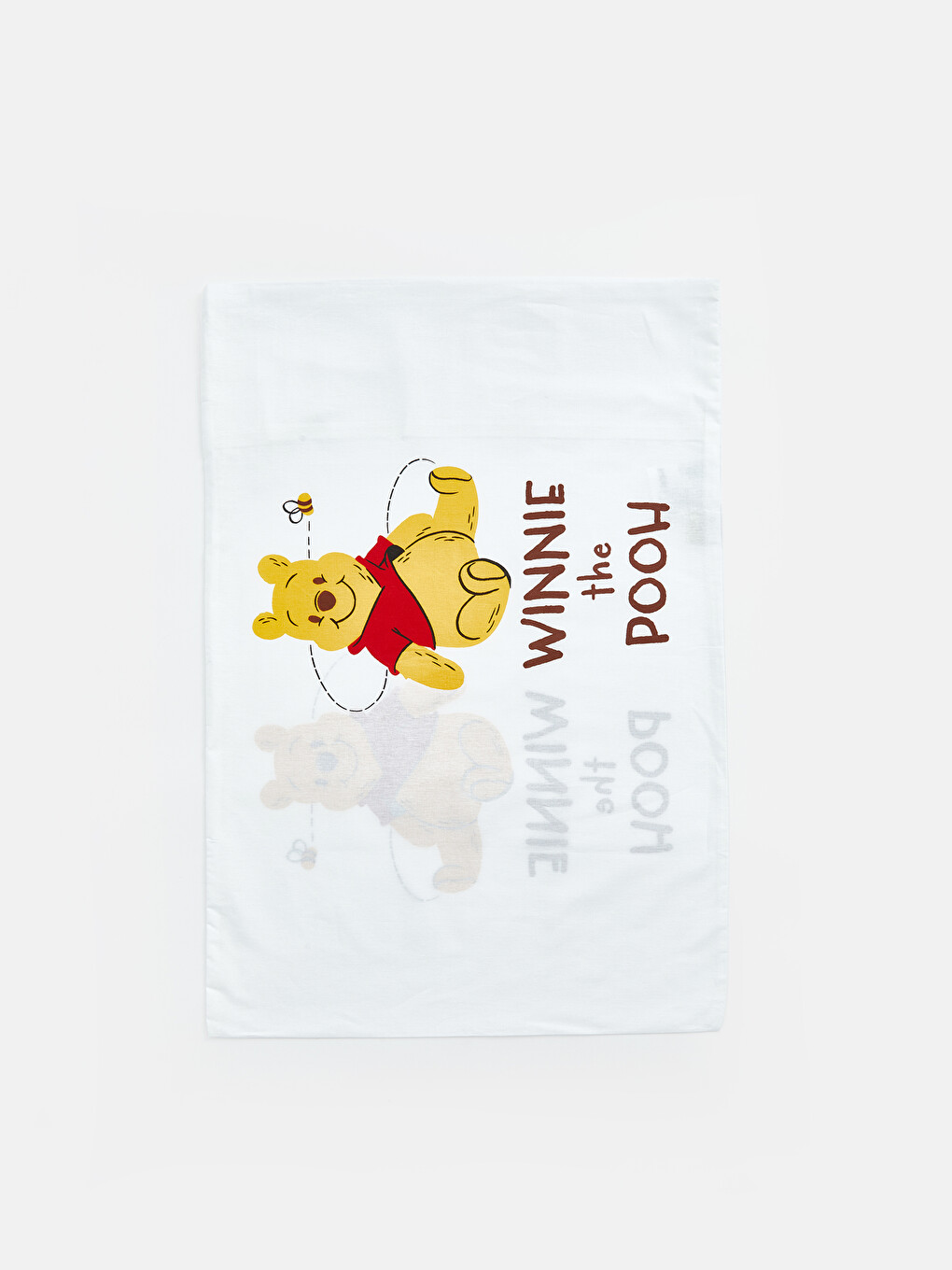 Karışık Winnie The Pooh Baskılı Çift Kişilik Nevresim Seti-1