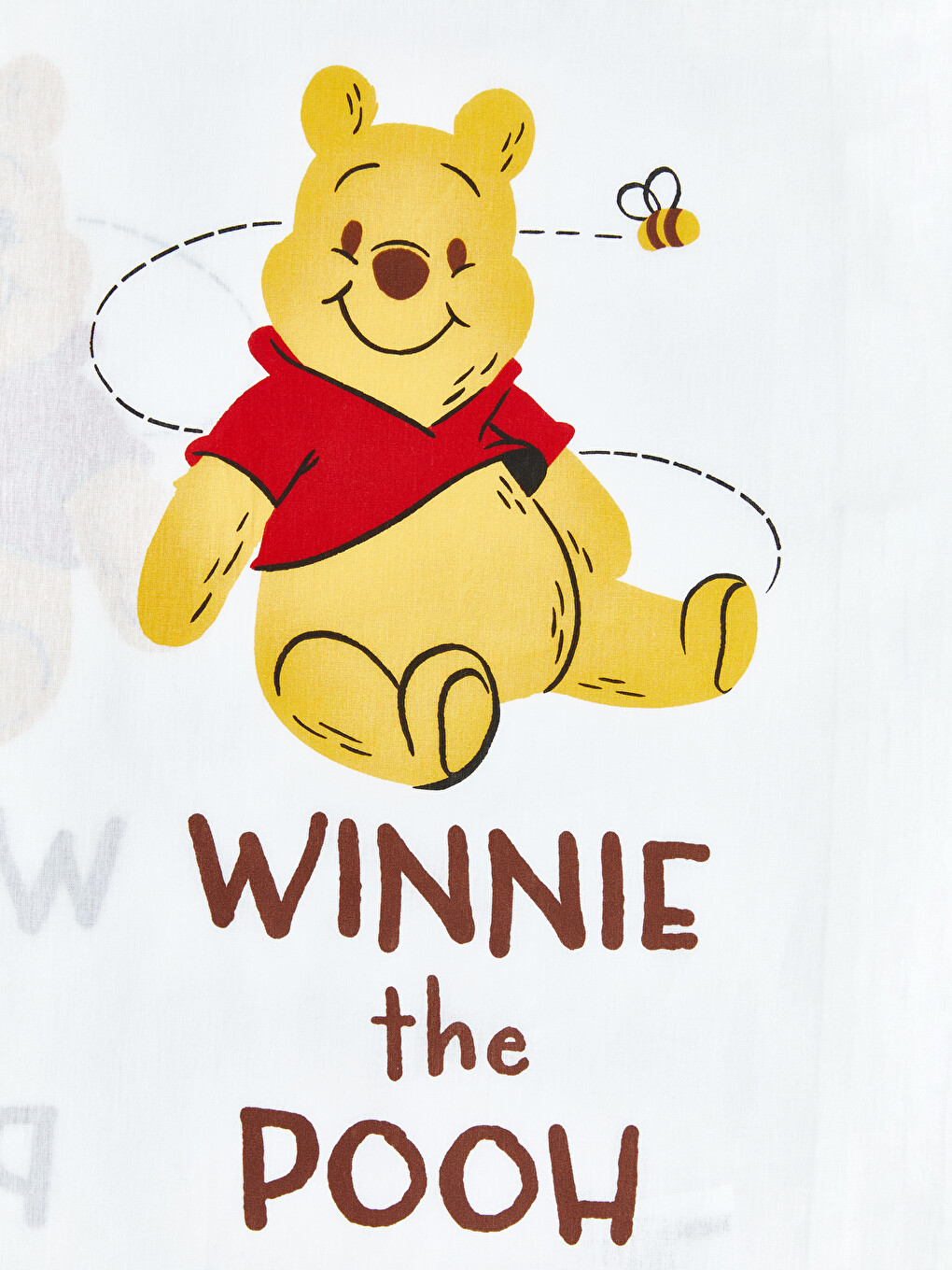Karışık Winnie The Pooh Baskılı Çift Kişilik Nevresim Seti-2