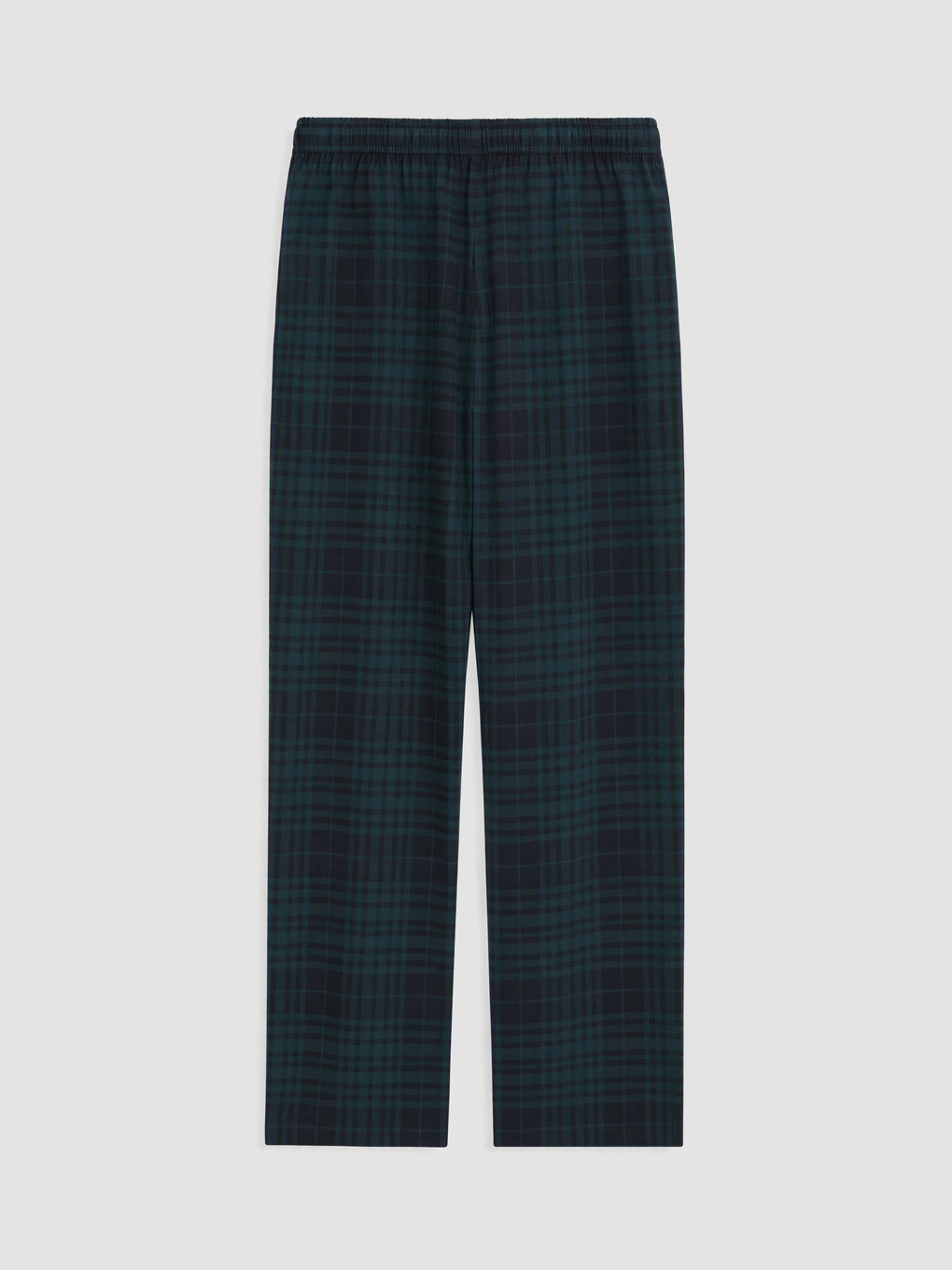 Mavi Regular Fit Ekose Erkek Pijama Alt-6