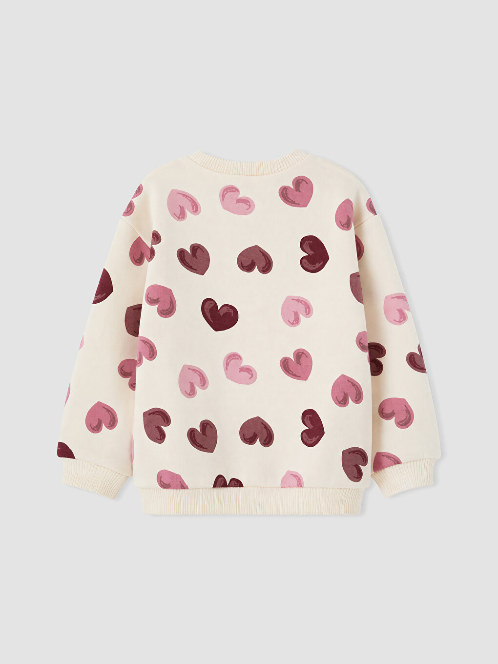 Heart Patterned Girls' Leggings Set-3