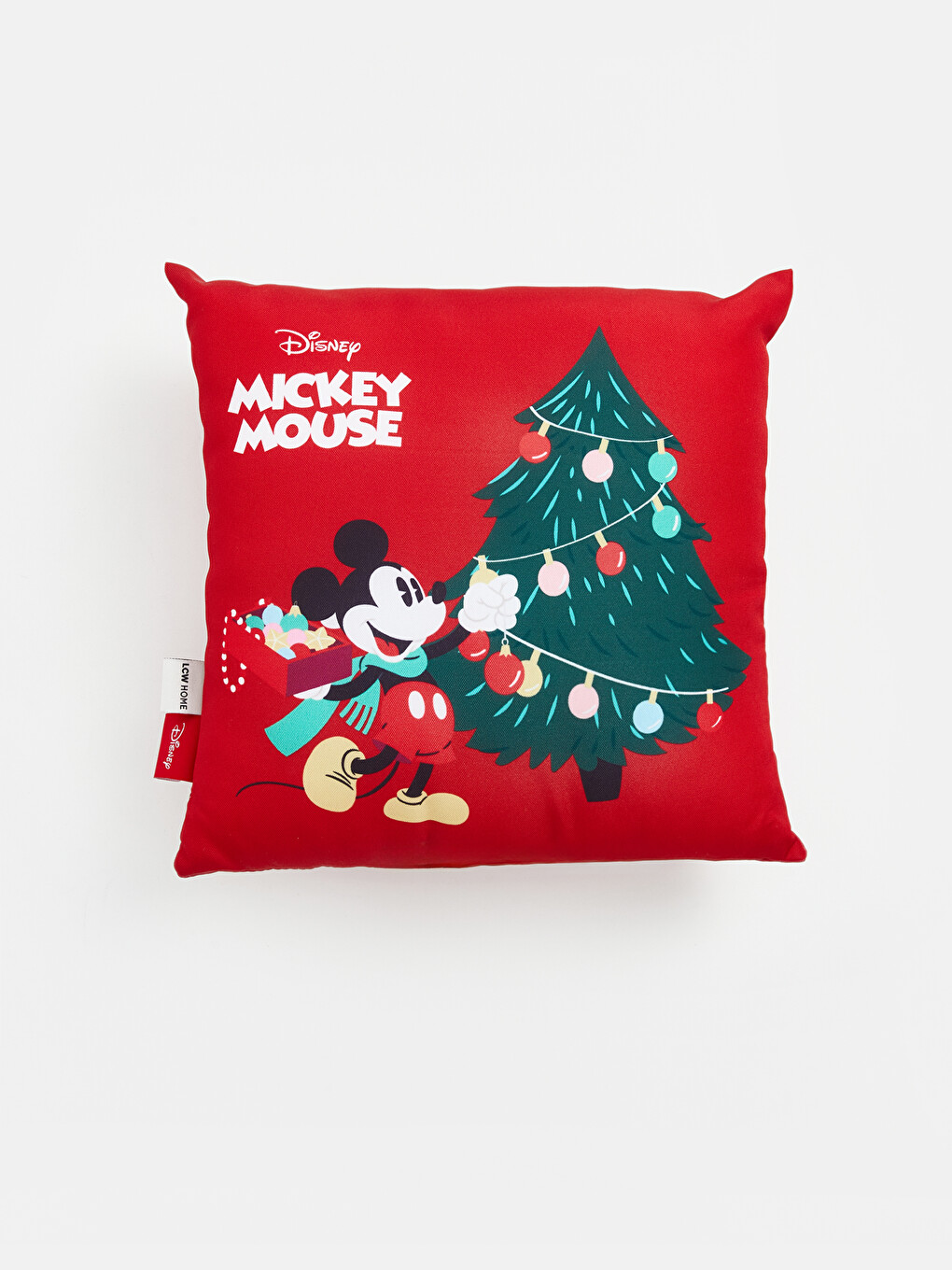 Coussin Imprimé Mickey Mouse 30x30 Cm-1