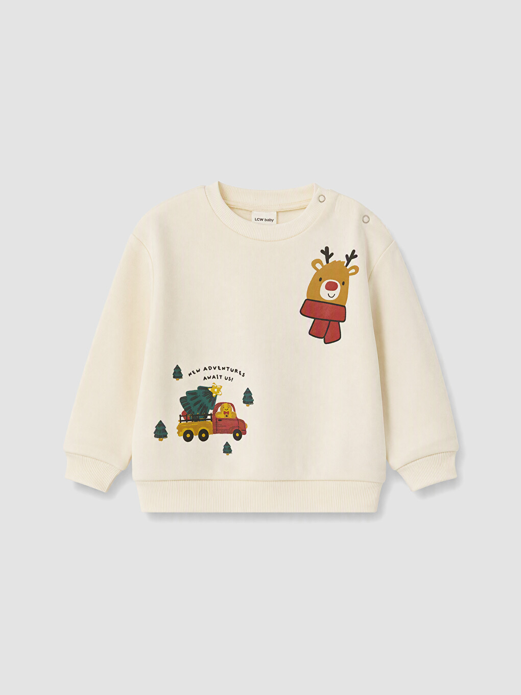 Baby Boy Ecru Set-1