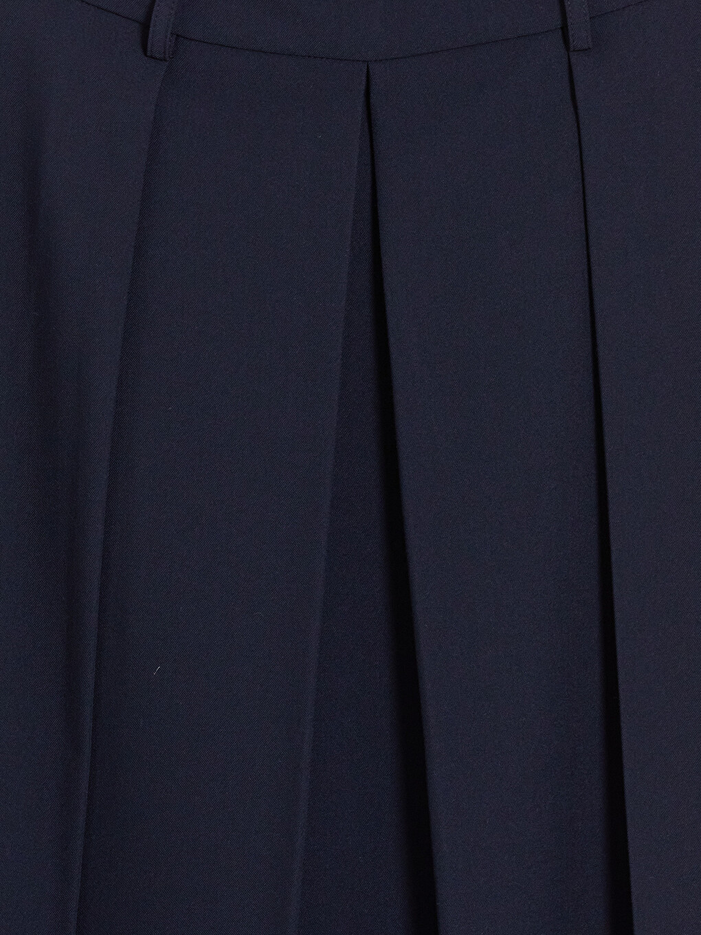 High Waist Pleated Midi Skirt-6