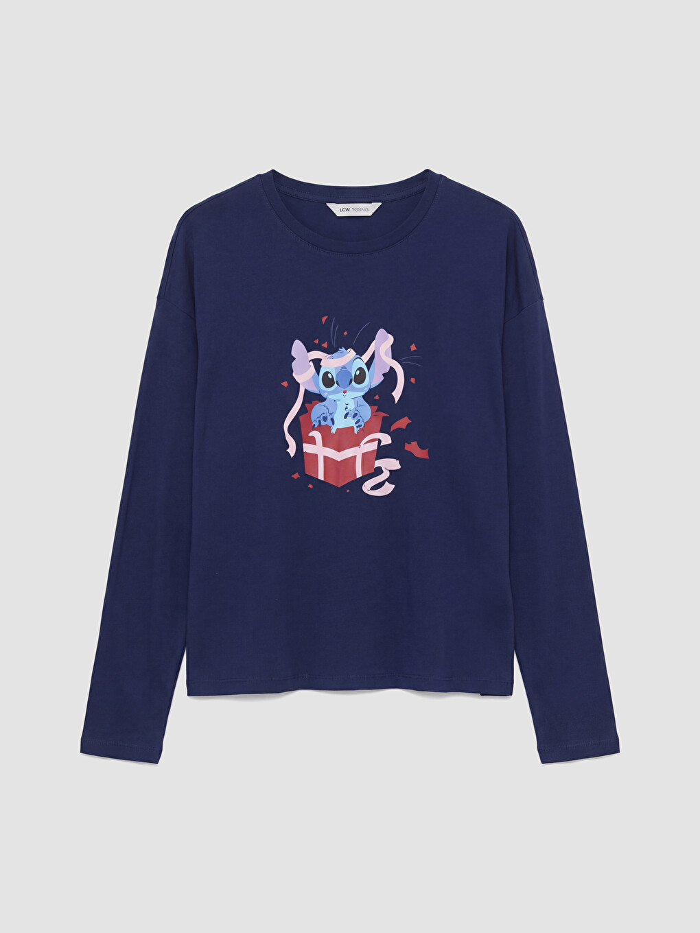 Stitch Printed Women's Pyjamas Set-1