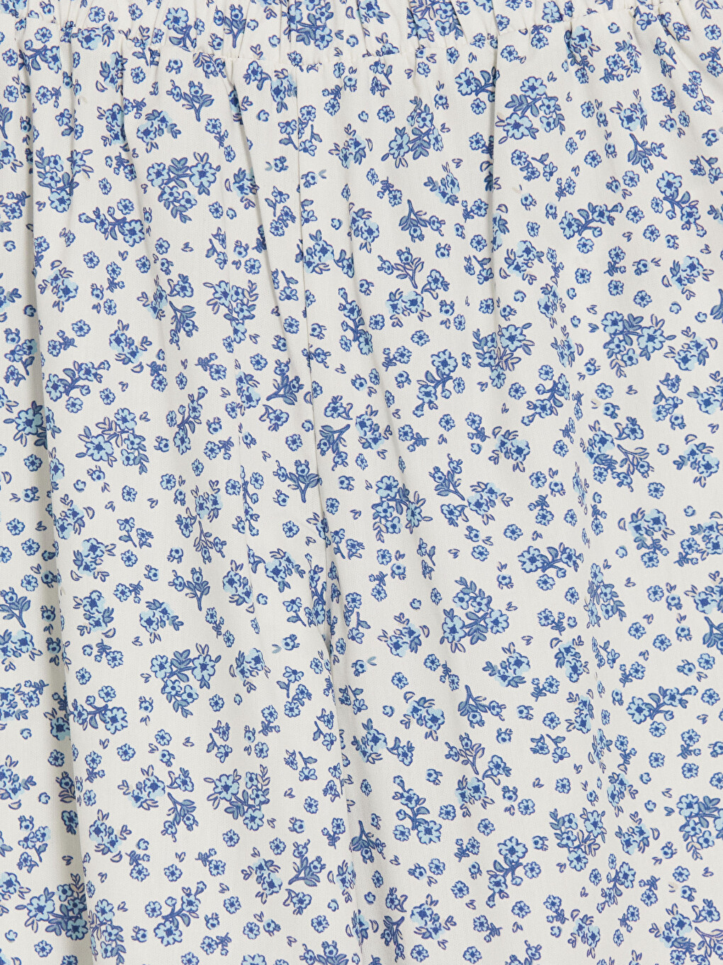 Ekru Çiçekli Kız Çocuk Bluz Ve Pantolon-8