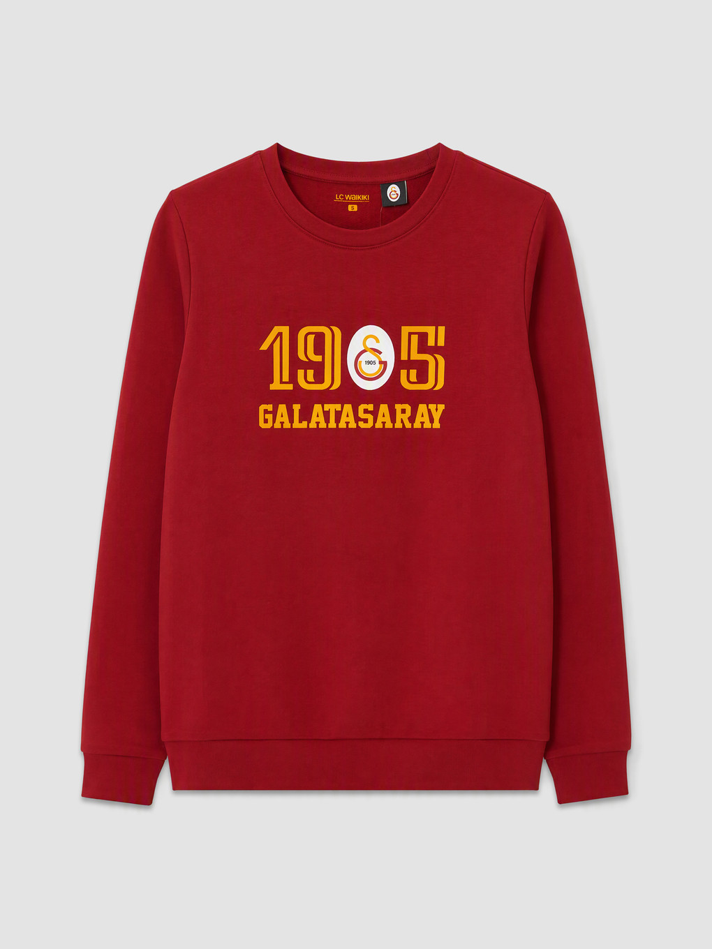 Kırmızı Galatasaray Baskılı Erkek Pijama Üst
