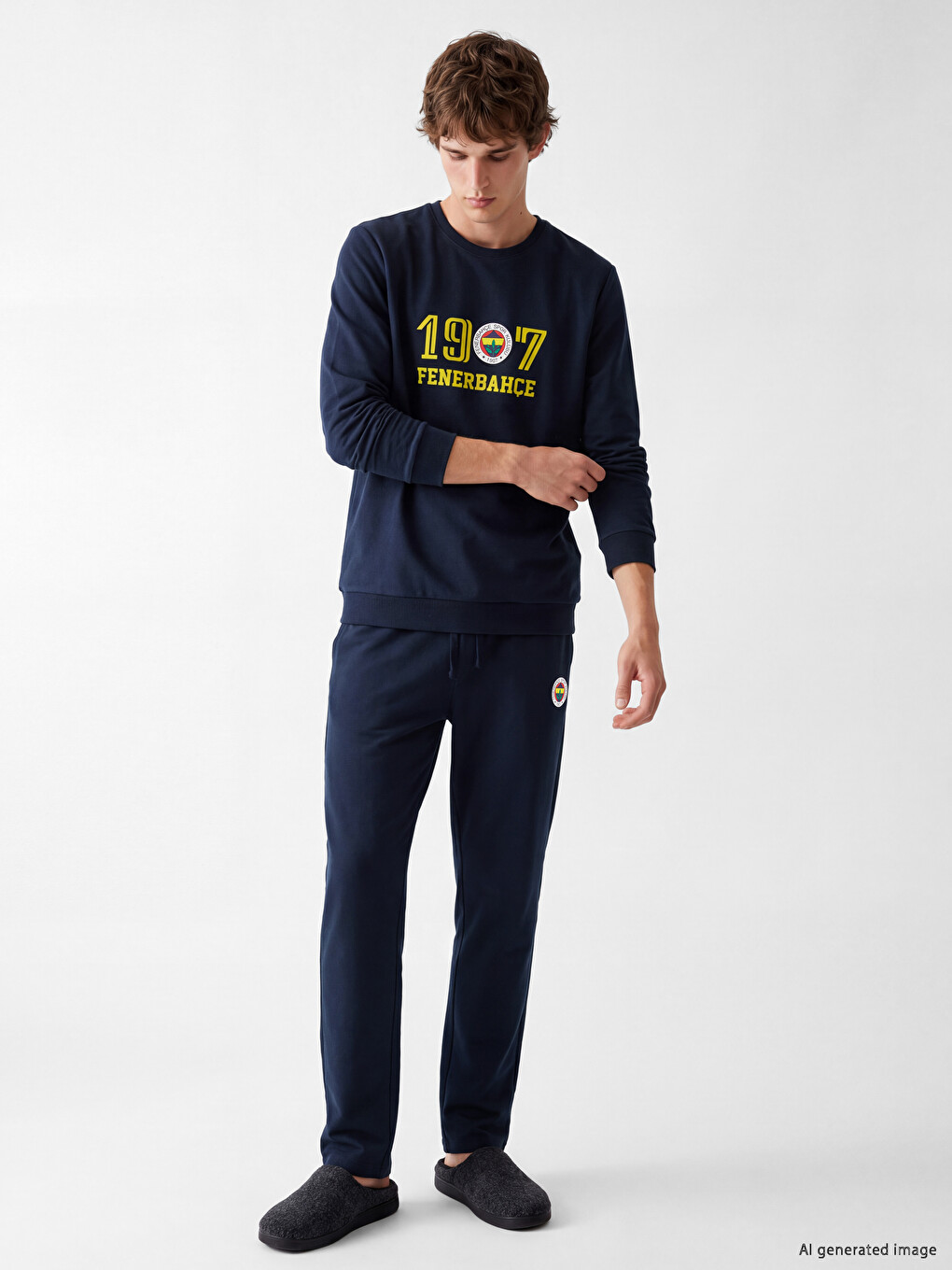 Fenerbahçe Printed Men's Pyjamas Set