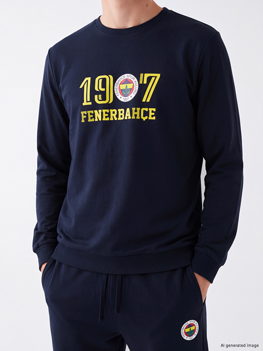 Fenerbahçe Printed Men's Pyjamas Set-2