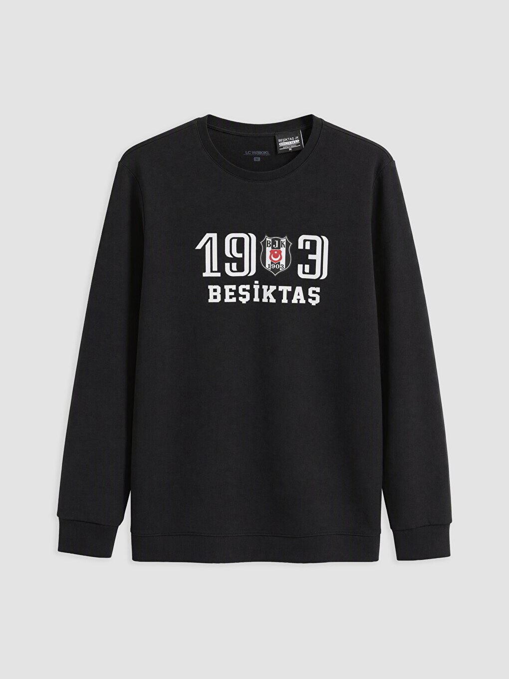 Siyah Beşiktaş Baskılı Erkek Pijama Takım-1