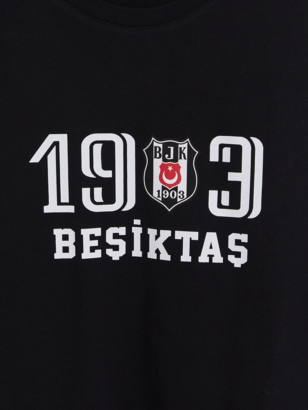 Siyah Beşiktaş Baskılı Erkek Pijama Takım-5