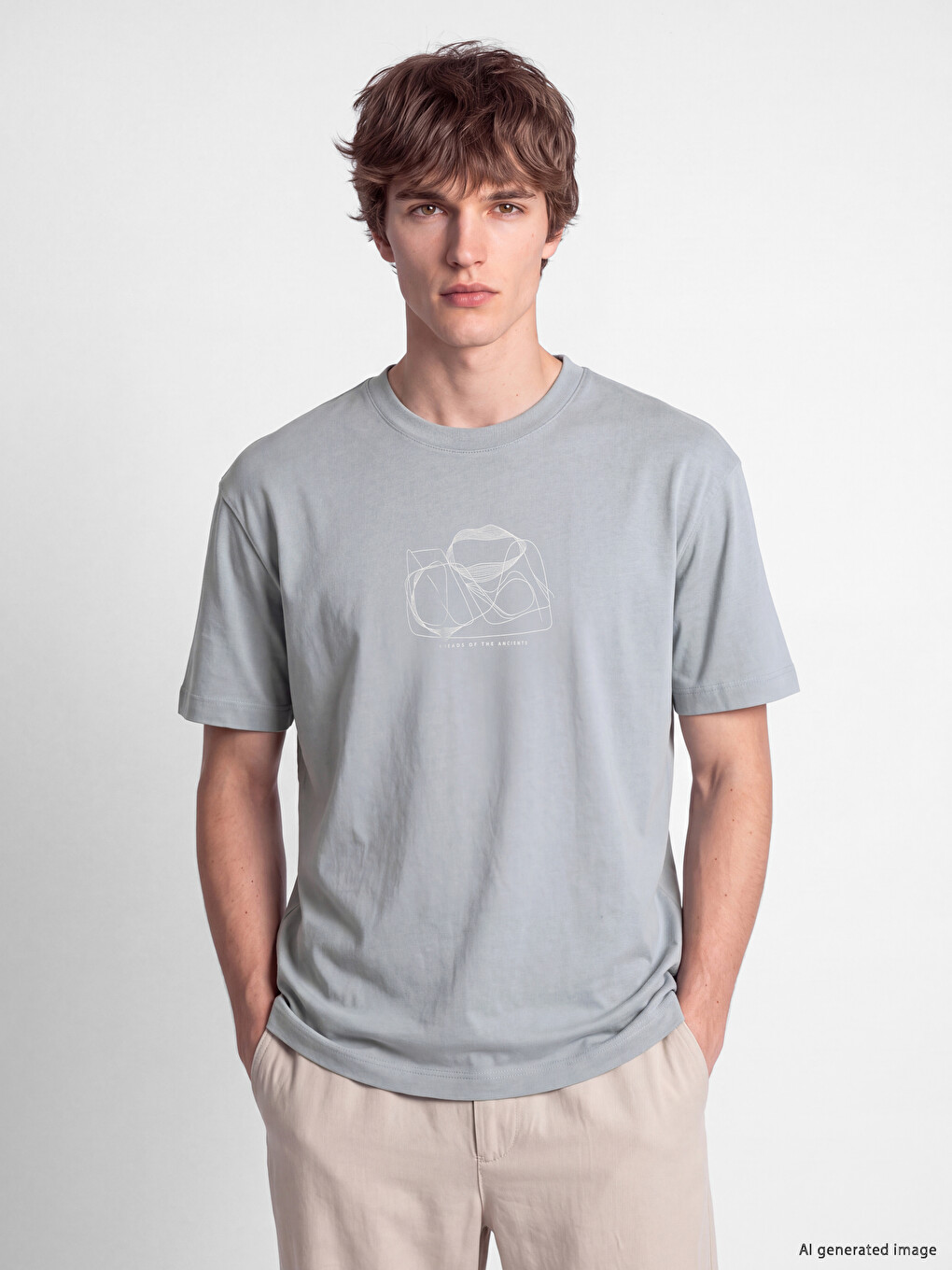 Crew Neck Jersey Men's T-shirt