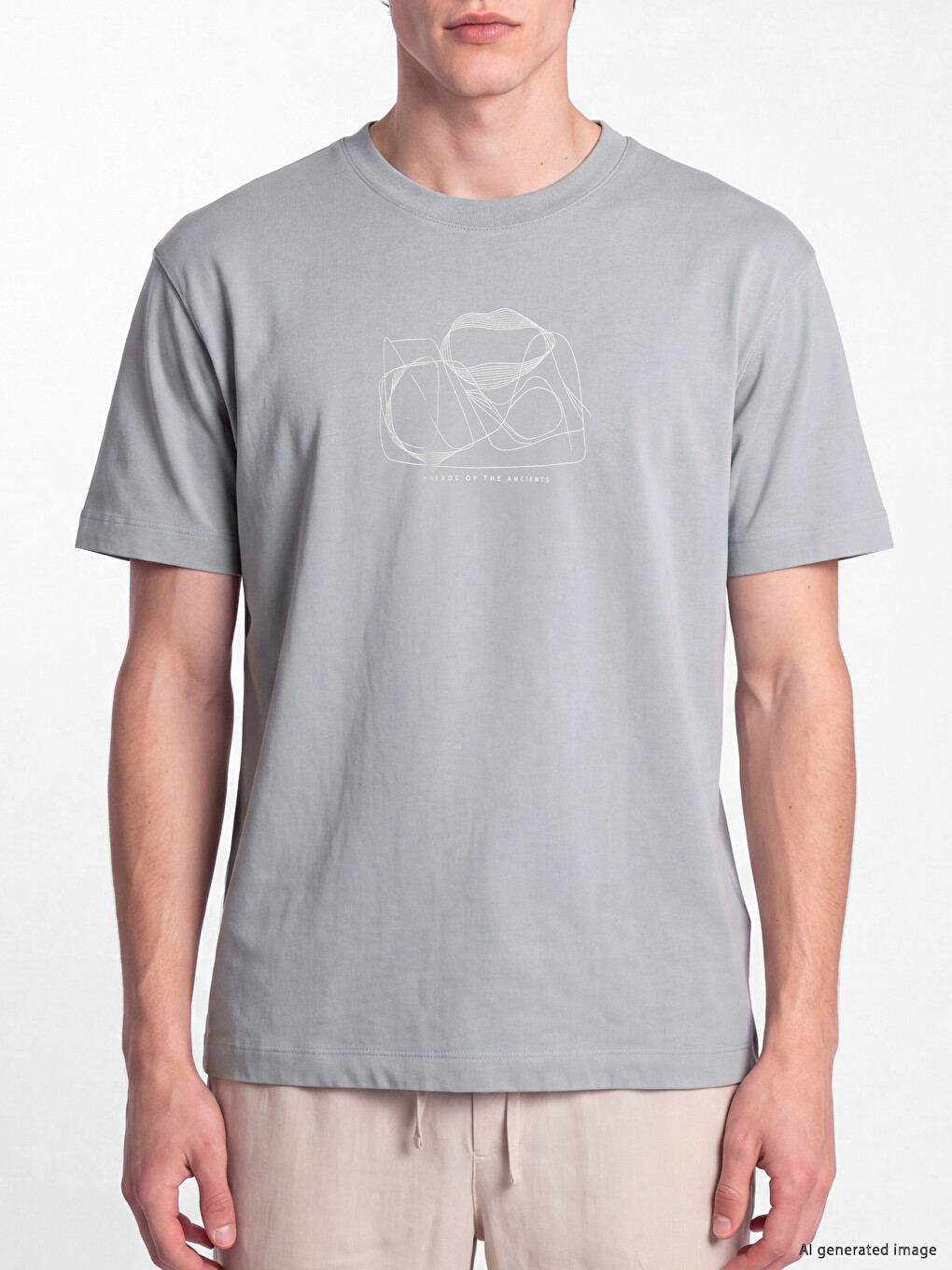 Crew Neck Jersey Men's T-shirt-2
